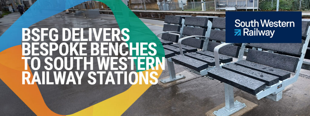 south western railway platform benches